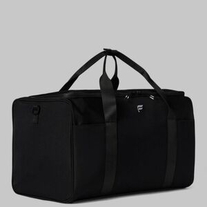 Fabletics Black Travel Duffel Bag with Top Handles
